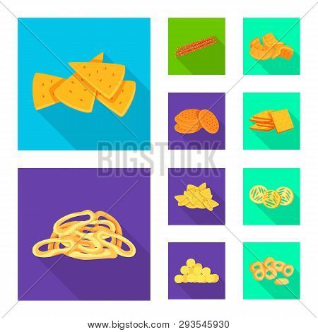 Isolated Object Of Oktoberfest And Bar Sign. Collection Of Oktoberfest And Cooking Stock Vector Illu