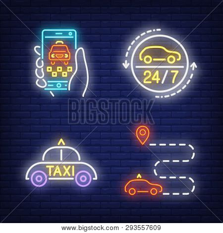 Taxi Booking App Cab Vector Photo Free Trial Bigstock