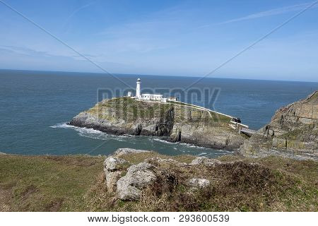 South Stack Lighthouse On The Isle Of Anglesey