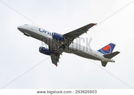 Airplane Takeoff From Airport