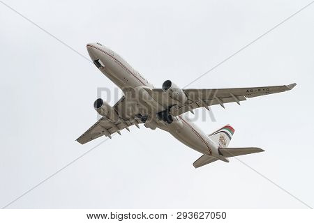 Airplane Takeoff From Airport