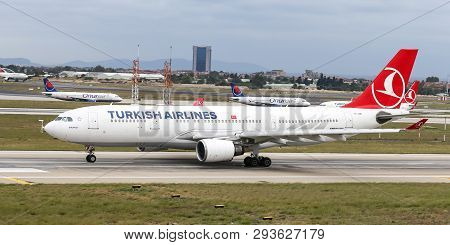 Airplane Takeoff From Airport