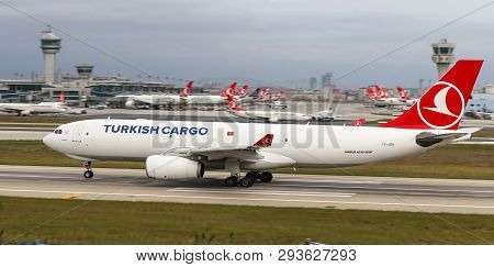 Airplane Takeoff From Airport