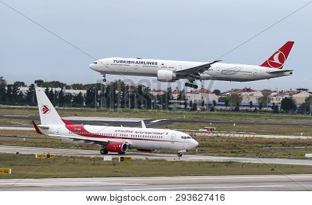 Airplane Landing To Airport