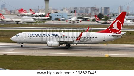 Airplane Takeoff From Airport