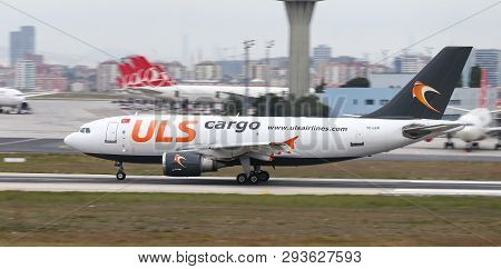Airplane Takeoff From Airport