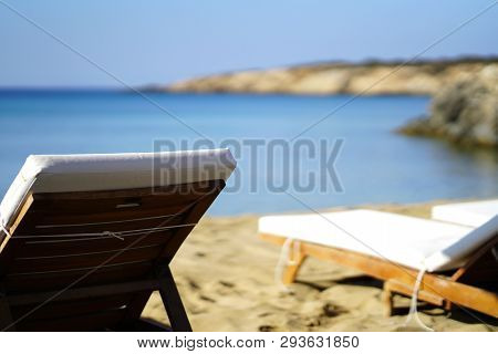 Beautiful Detail Of Farangas Beach, Paros, Greece