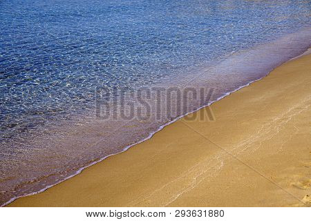 Beautiful Detail Of Farangas Beach, Paros, Greece