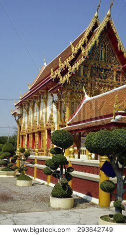 Wat Tongchai Temple Complex In Phetchaburi