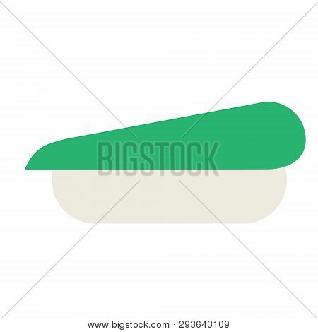 Shushi Flat Illustration. Food And Home Kitchen Series.