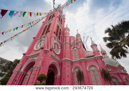 Tan Dinh Church - The Pink Catholic Church In Ho Chi Minh City, Vietnam