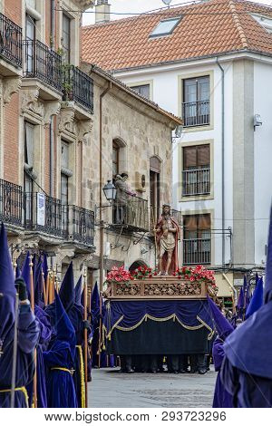 Holy Thursday Procession In Zamora, Spain