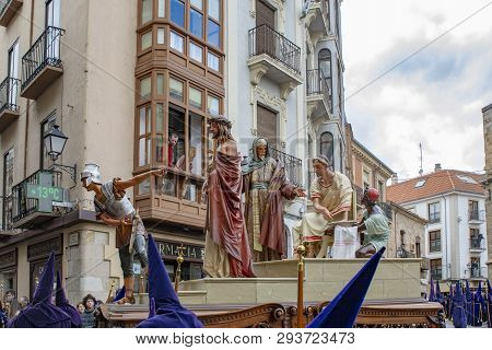 Holy Thursday Procession In Zamora, Spain