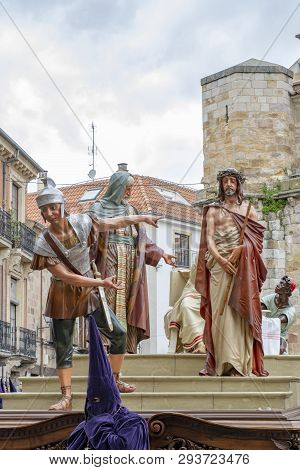 Holy Thursday Procession In Zamora, Spain