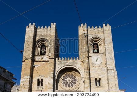The Patriarchal Cathedral Of St. Mary Major Or Simply Lisbon Cathedral Is A Roman Catholic Cathedral