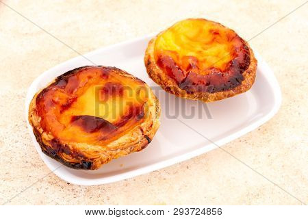 Pastel De Nata Is A Portuguese Egg Tart Pastry Famous In The World
