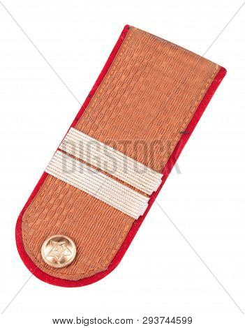 Image Of One Shoulder Epaulet Isolated At Day