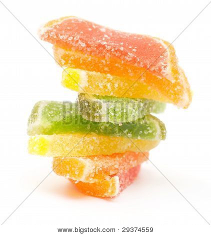 Caramelle di gelatina di frutta