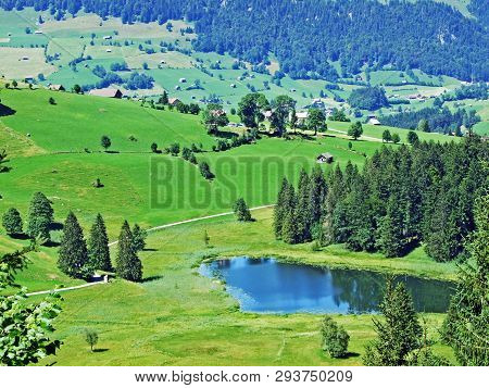 The Smaller Lake Schwendisee (hinter Schwendisee), Wildhaus - Canton Of St. Gallen, Switzerland