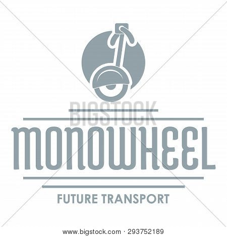 Personal Mono Wheel Logo. Simple Illustration Of Personal Mono Wheel Logo For Web