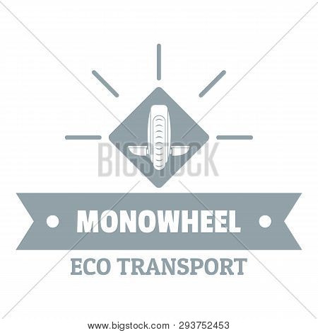 Lifestyle Mono Wheel Logo. Simple Illustration Of Lifestyle Mono Wheel Logo For Web