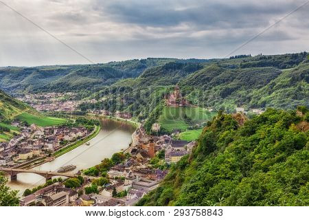 Cochem A Town On The Moselle River
