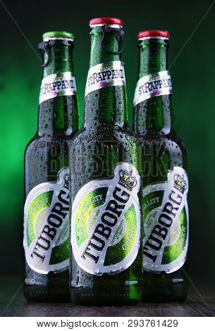Bottles Of Tuborg Beer