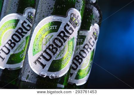 Bottles Of Tuborg Beer