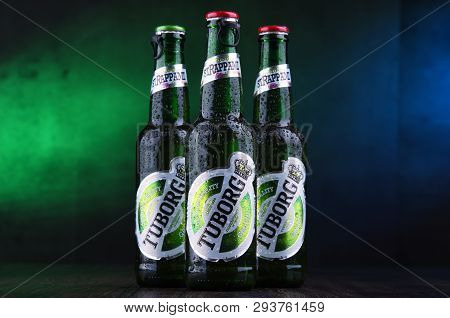 Bottles Of Tuborg Beer