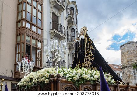 Holy Thursday Procession In Zamora, Spain