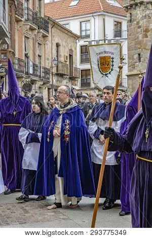 Holy Thursday Procession In Zamora, Spain