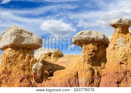 Calhan Paint Mines Are A Geological Formation Near Calhan, Colorado