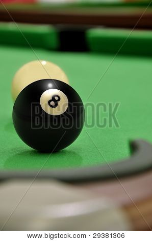 Bilardo - Oyun Bitti