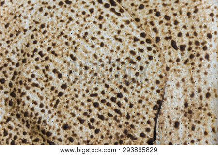 Background Of Matzo On Pesah Matzoth, Textured, Macro, Israel,