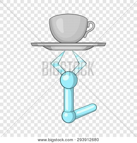 Robot Arm Icon. Cartoon Illustration Of Robot Arm Vector Icon For Web Design