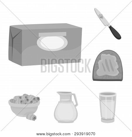 Vector Design Of Organic And Ingredient Sign. Set Of Organic And Product Vector Icon For Stock.