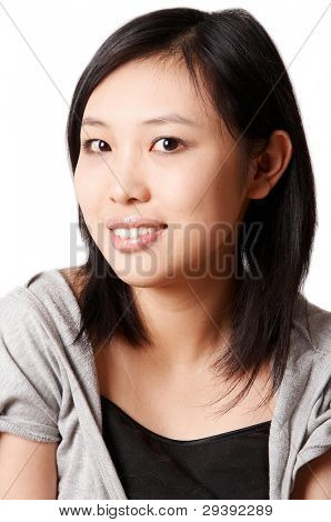 Portret van Aziatische vrouw