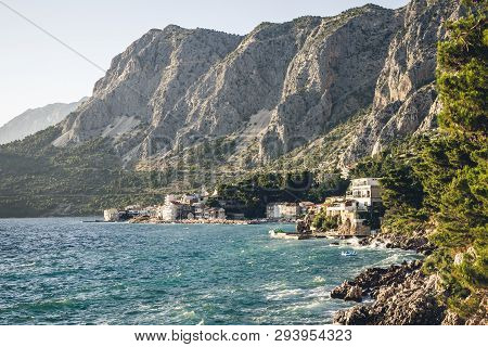 A Coastal Village Of Drasnice In Croatia