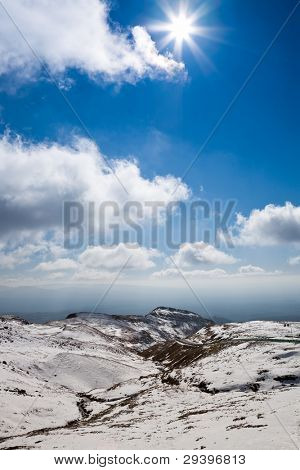 Snow mountain