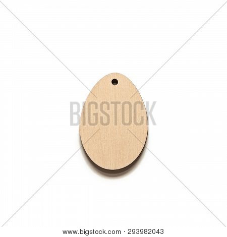 Wooden Egg For Decoupage