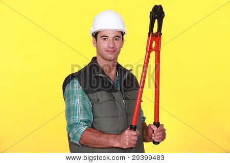Człowiek z boltcutters