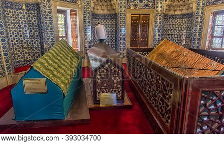 Istanbul, Turkey - 13,03,2018  Tomb Of Suleyman's Wife Hurrem In Istanbul, Turkey