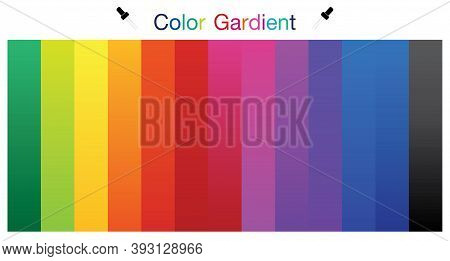 Complementary Colors Are Opposite Each Other. Vector Graphic Illustration Guide.