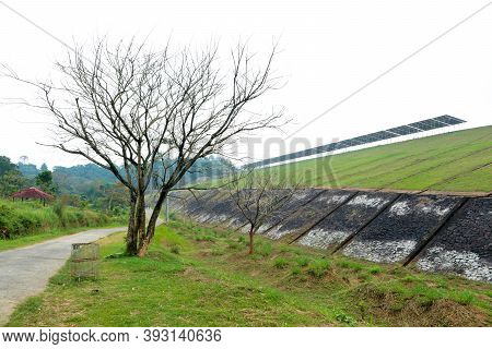 Beautiful Meadow From The Banasura Sagar Dam In Western Ghats, Wayanad, Kerala