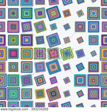 Abstract Geometric Seamless Pattern. Modern Stylish Ornament Texture