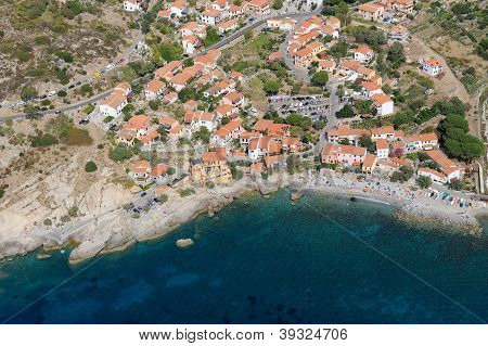 Pláž Isola d'Elba Pomonte