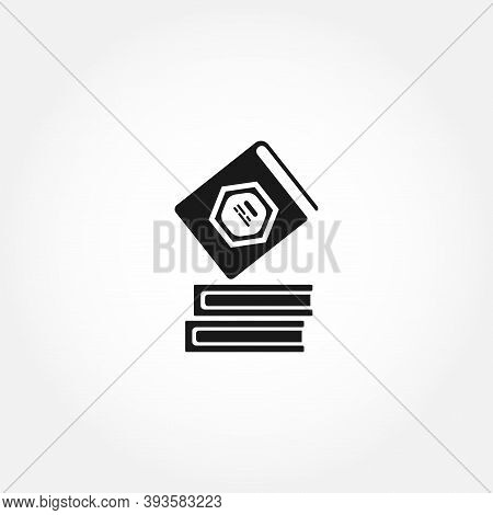 Book Isolated Simple Solid Vector Icon On White Background
