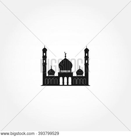 Mosque Islamic Icon. Isolated Vecot Design Element