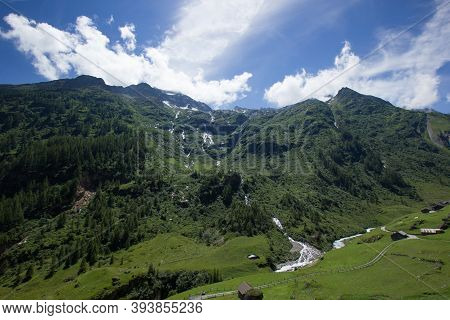 Alpine Pass Susten (sustenpass) In The Summer