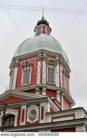 Russia, St. Petersburg, 11,10,2013 The Church Of St. Panteleimon On The Pestel Street